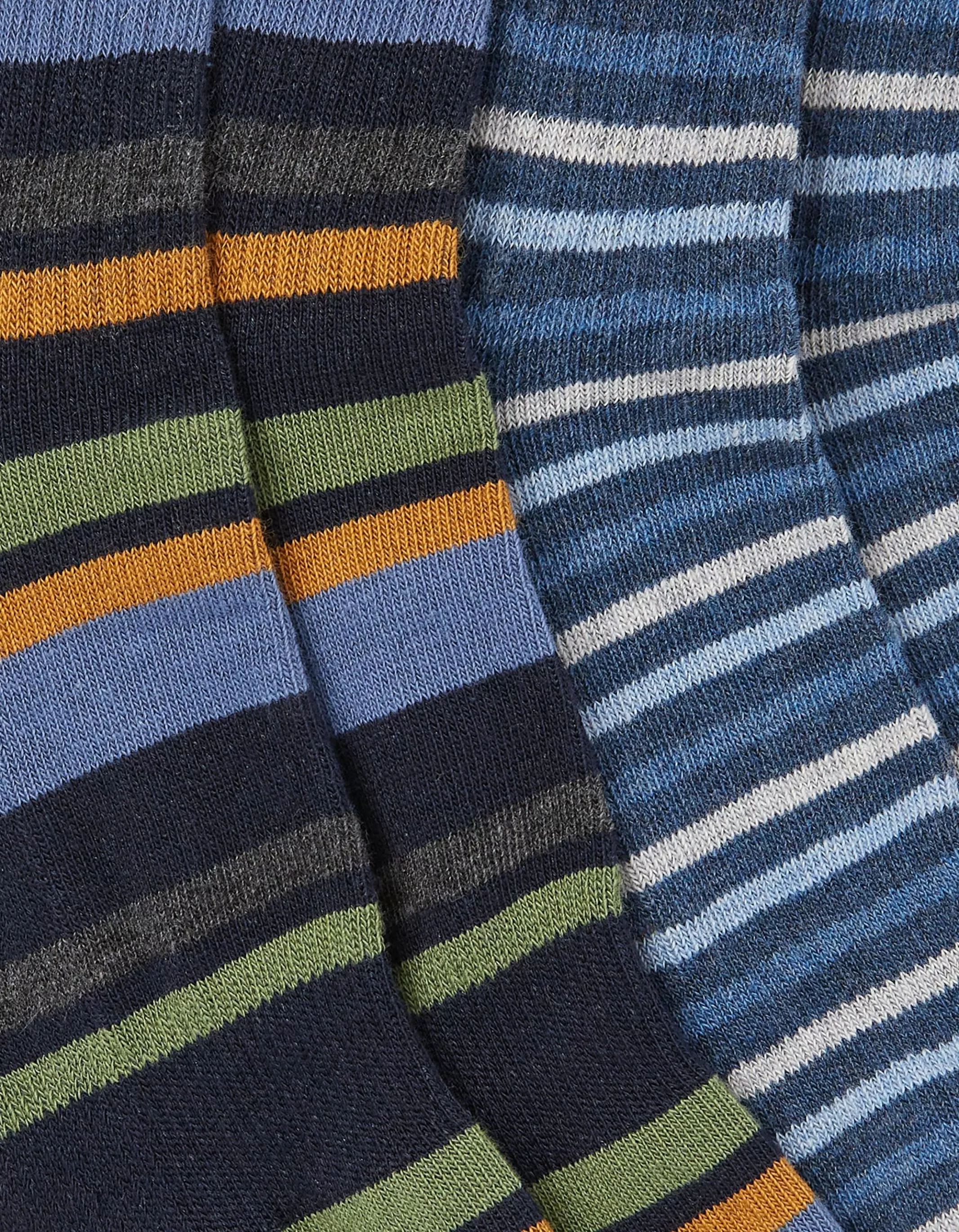 Clearance FatFace 2 Pack Short Outdoor Socks Light Grey Marl