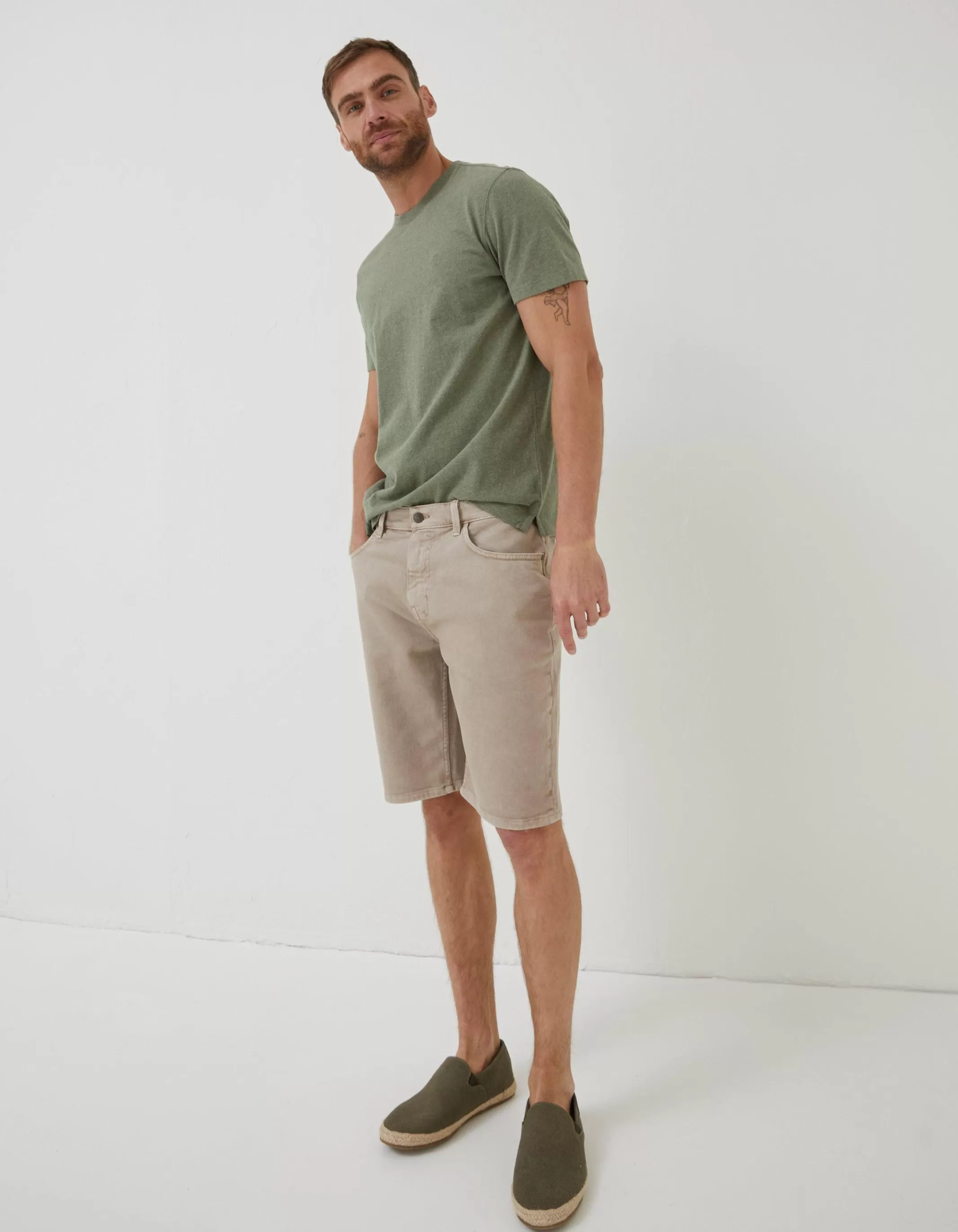 Flash Sale FatFace 5 Pocket Shorts Light Stone