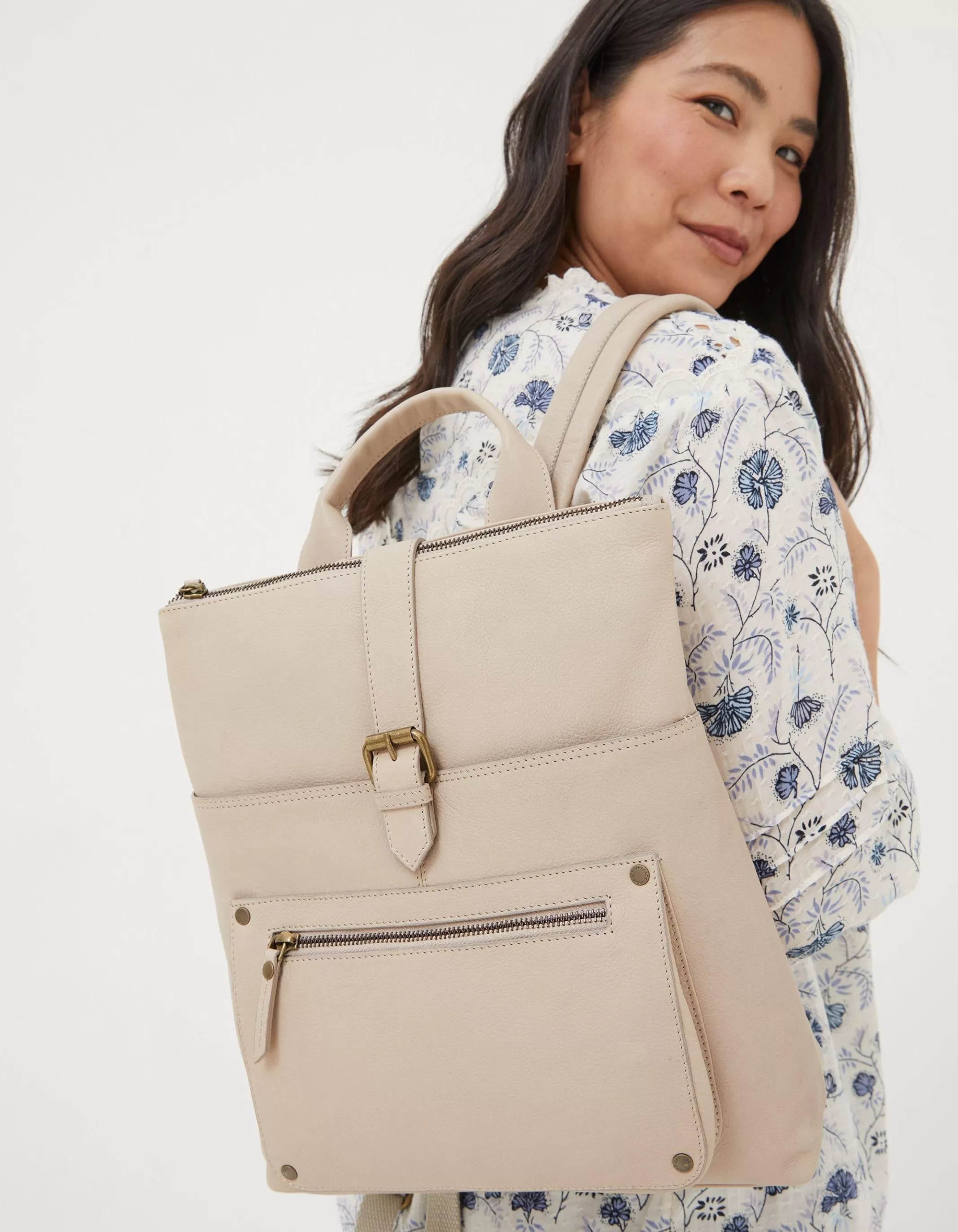 Discount FatFace Ava Backpack Light Stone