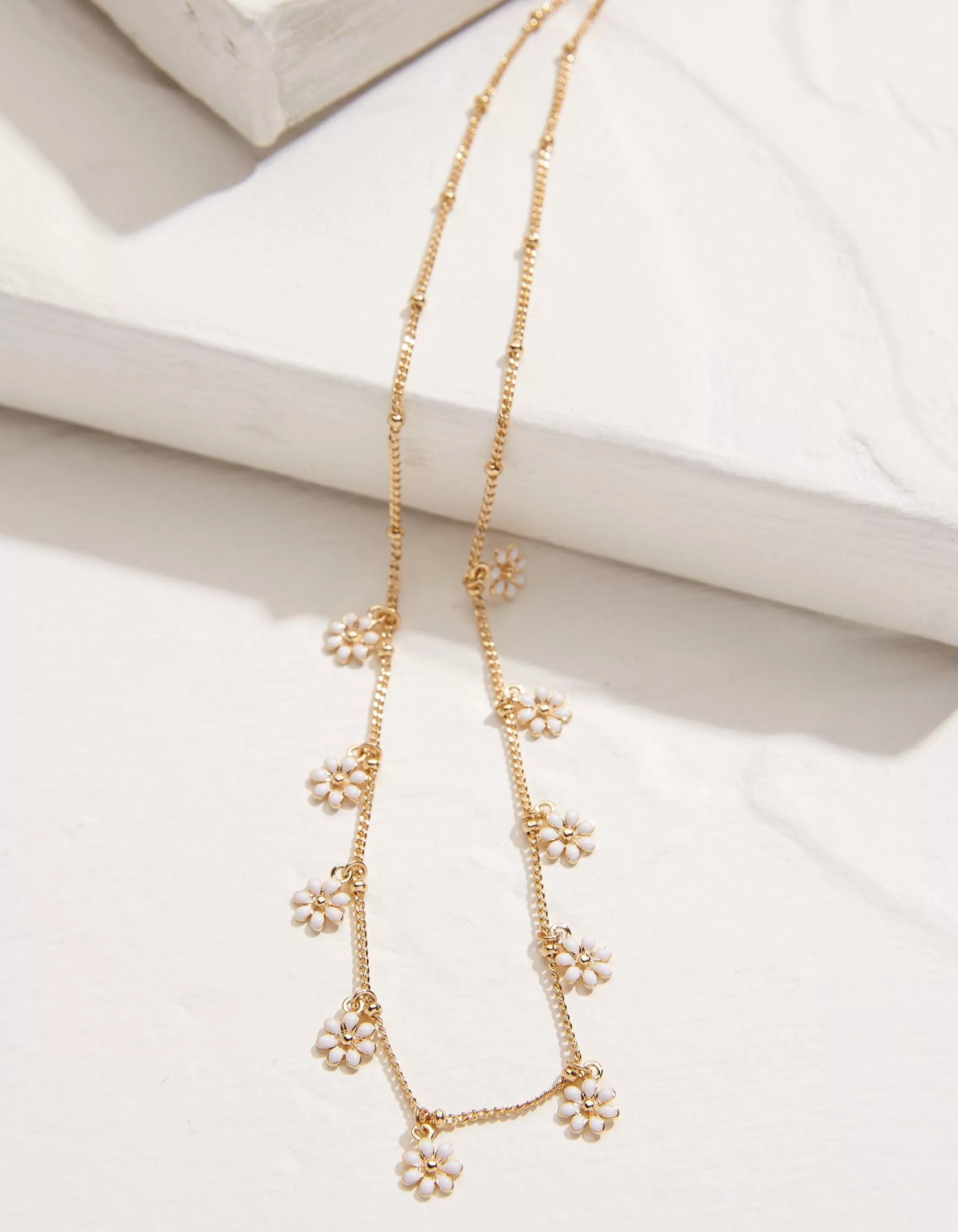 Outlet FatFace Daisy Chain Necklace Gold