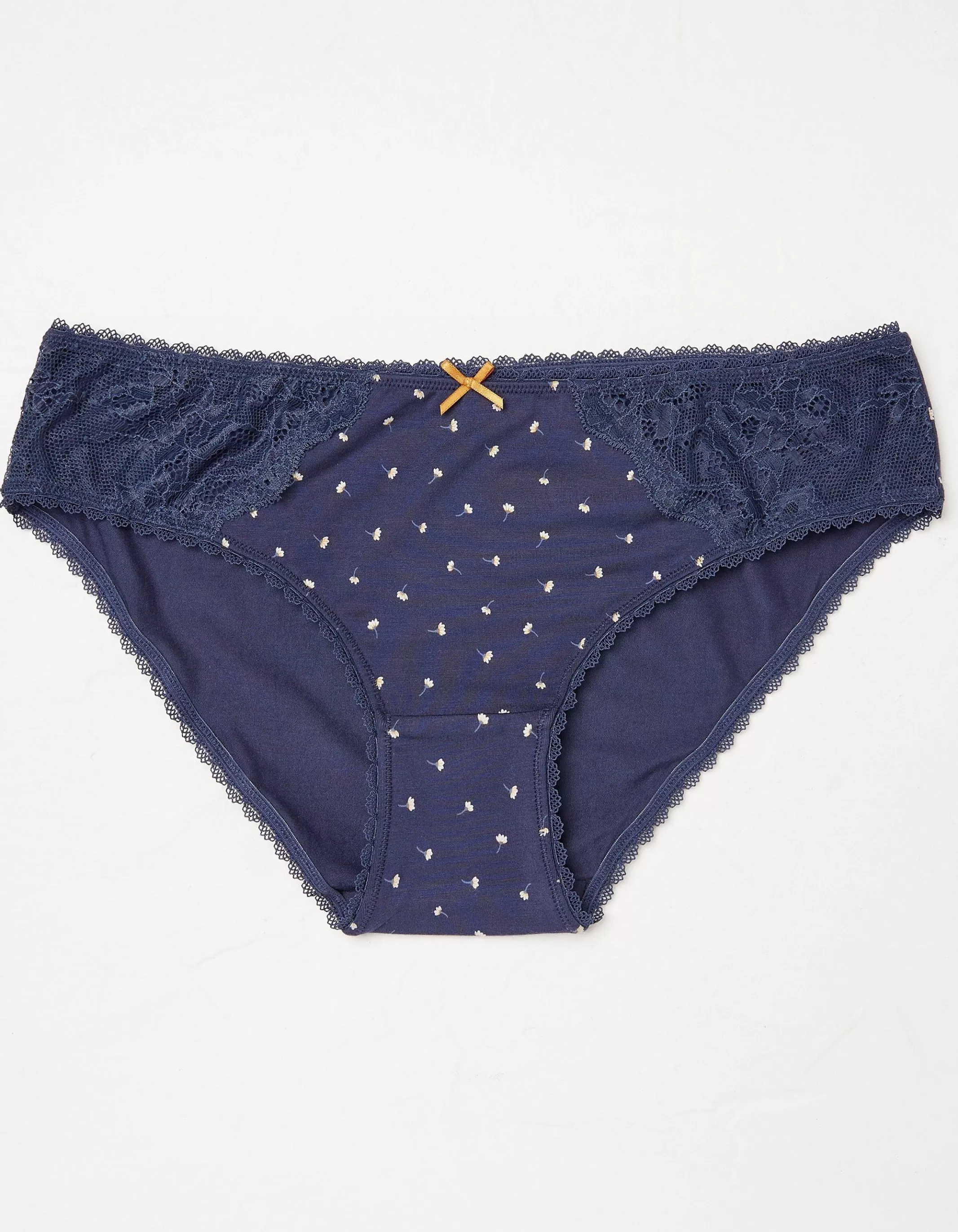 Hot FatFace Ditsy Floral Mini Knickers Navy