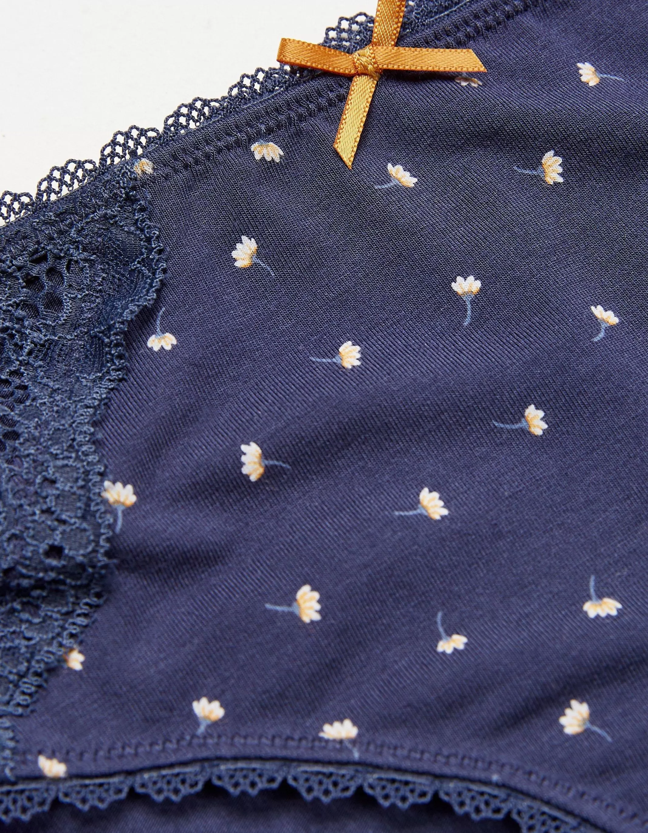 Hot FatFace Ditsy Floral Mini Knickers Navy