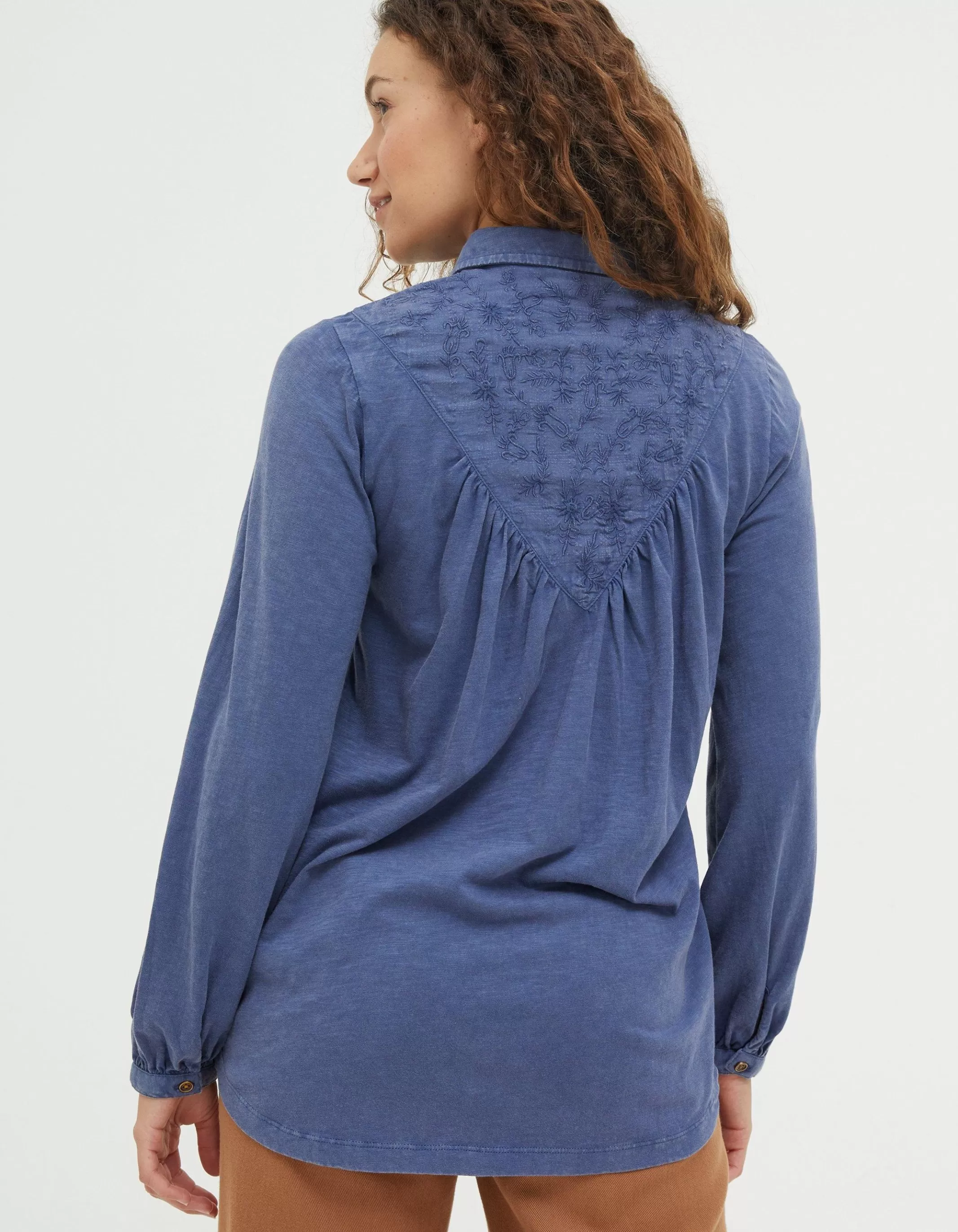 Discount FatFace Ettie Tunic Vintage Blue