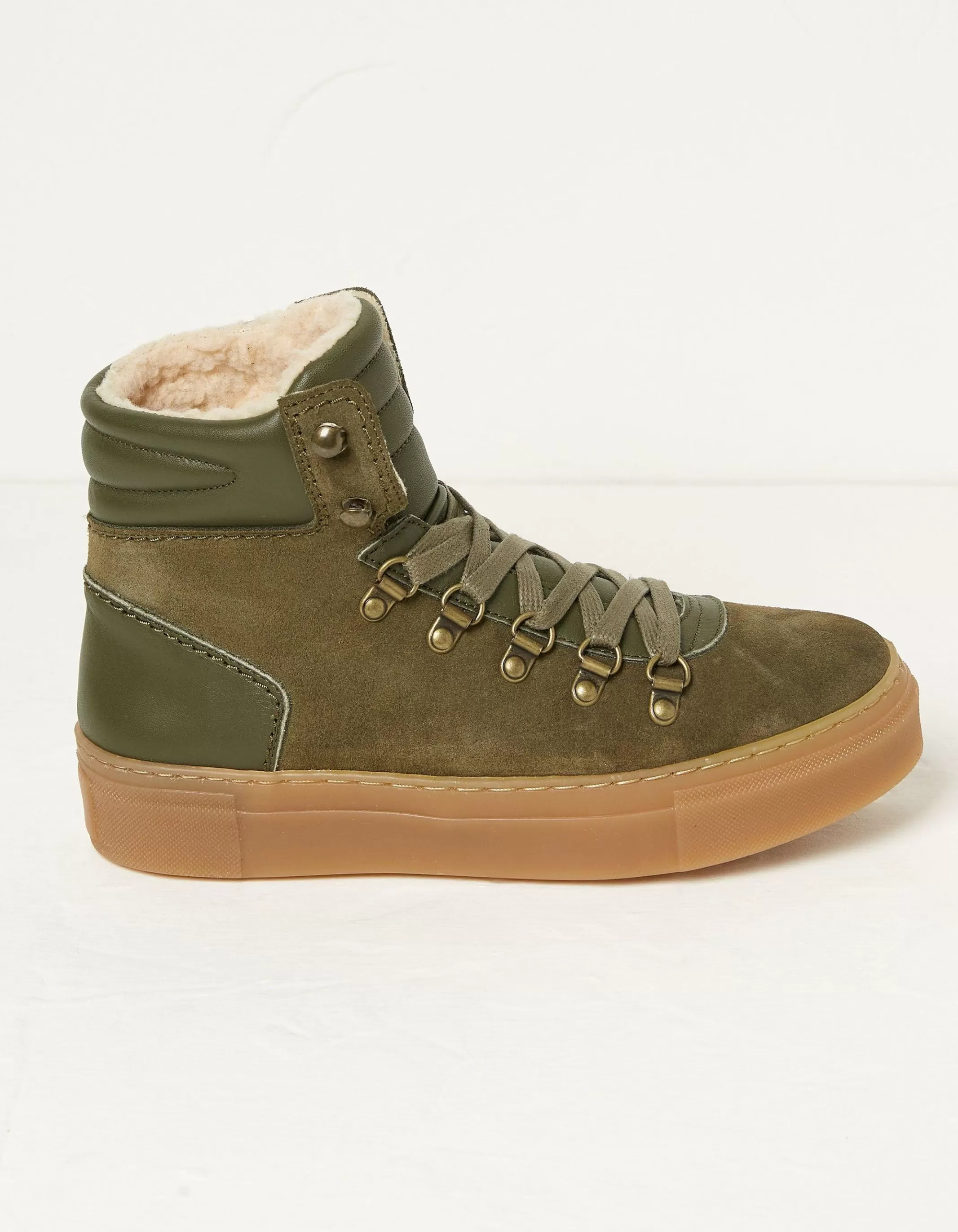 Flash Sale FatFace Georgie Hybrid Hiker Boots Khaki Green