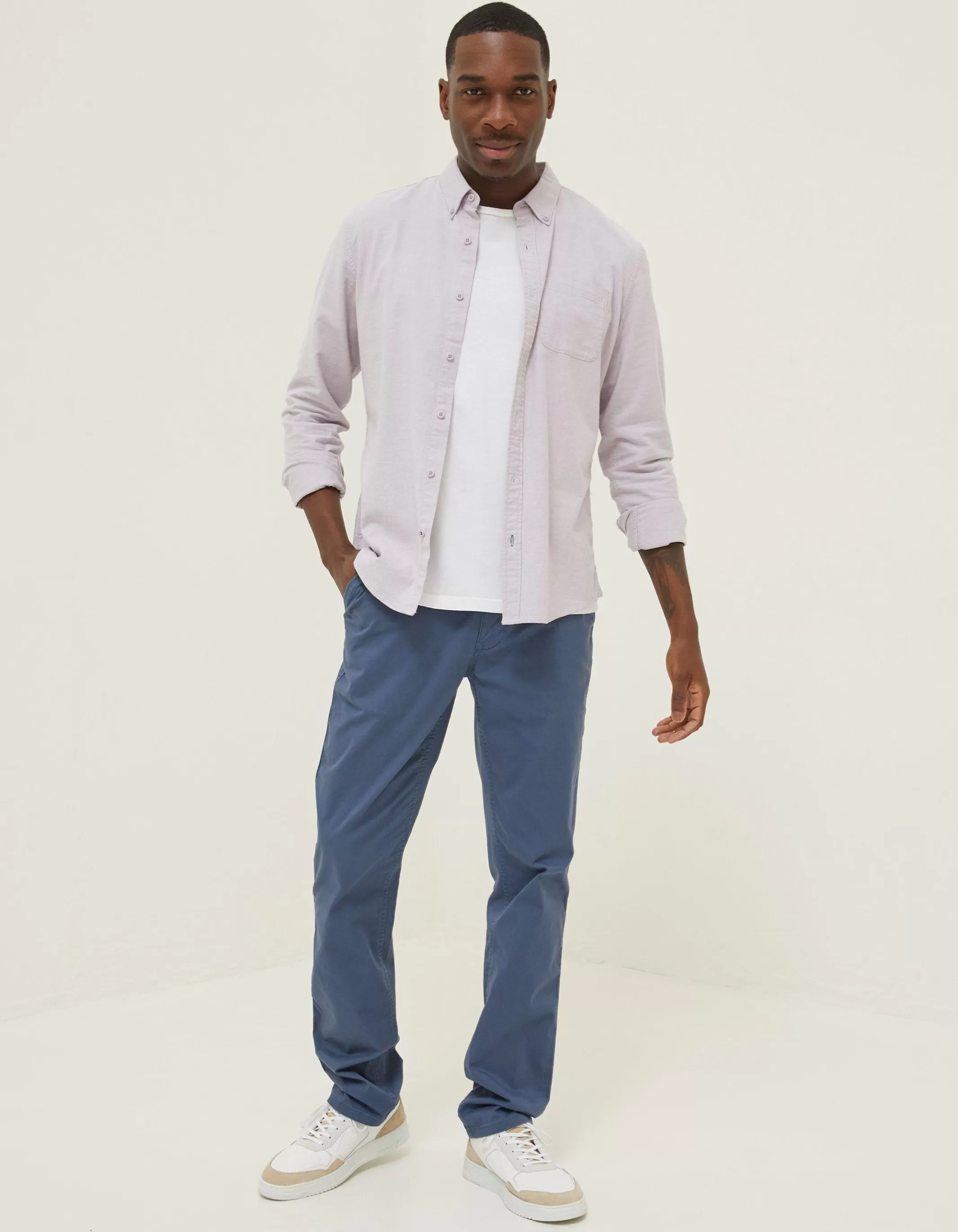 Flash Sale FatFace Heyshott Slim Stretch Chino Blue