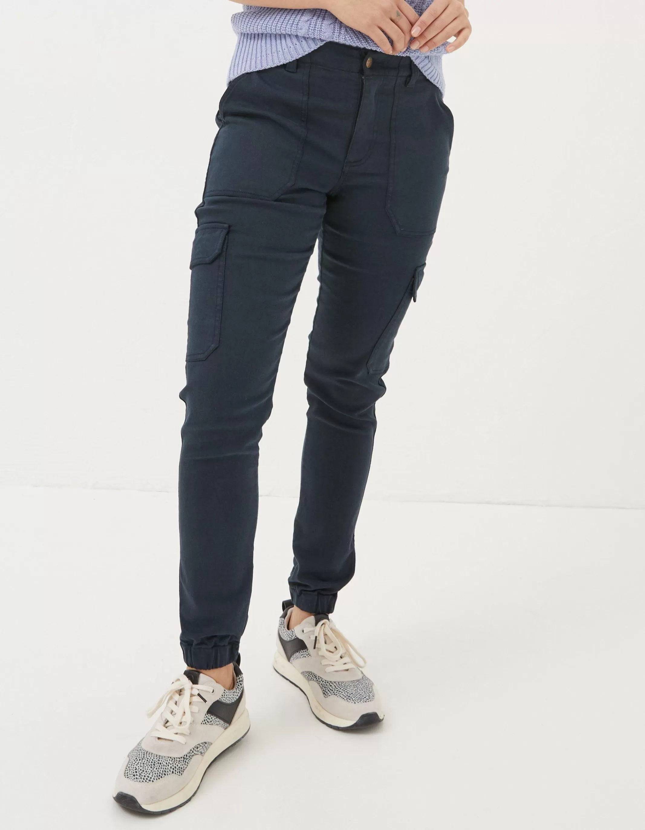 Online FatFace Hythe Cargo Trousers Navy