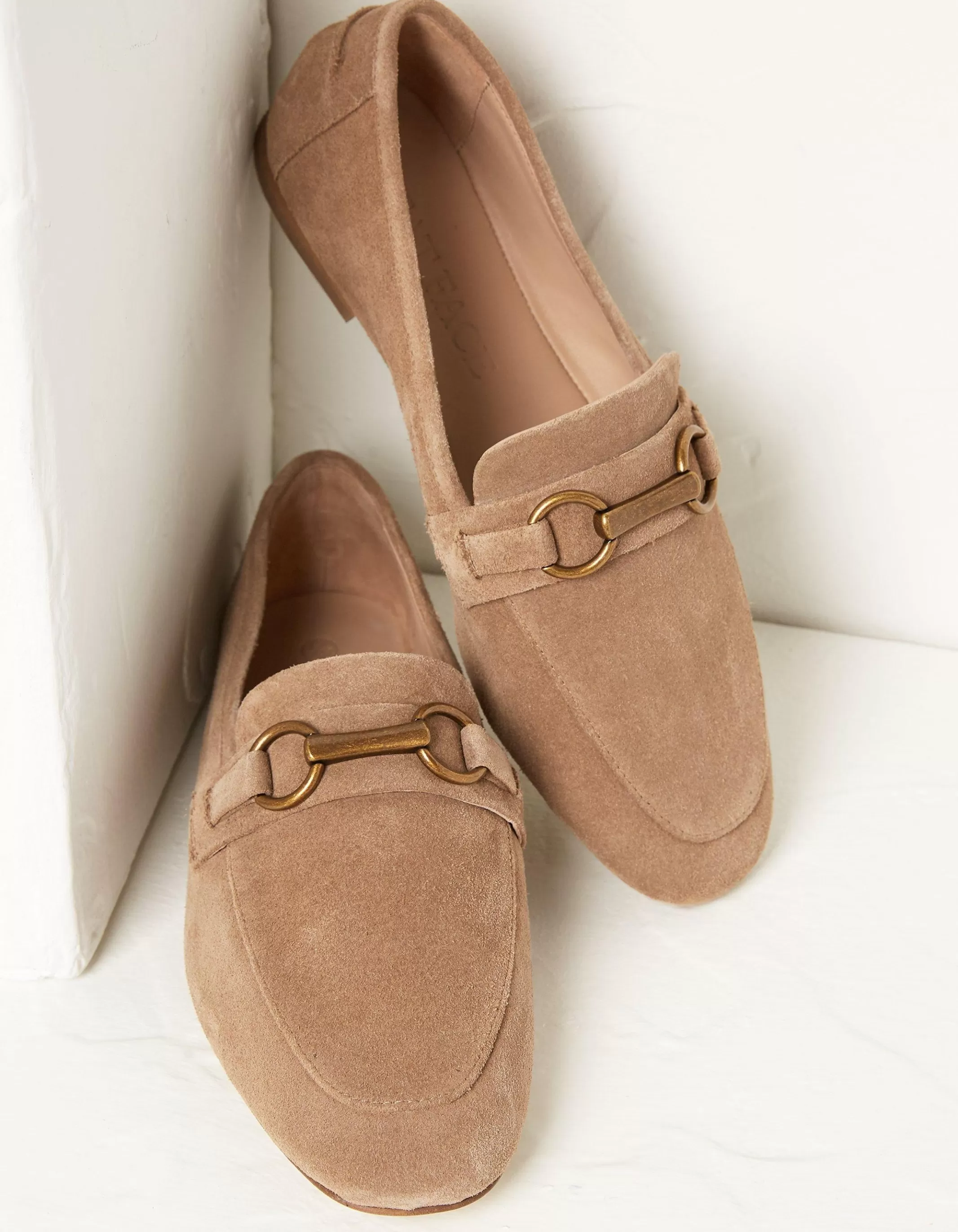Fashion FatFace Lainey Flat Loafer Tan