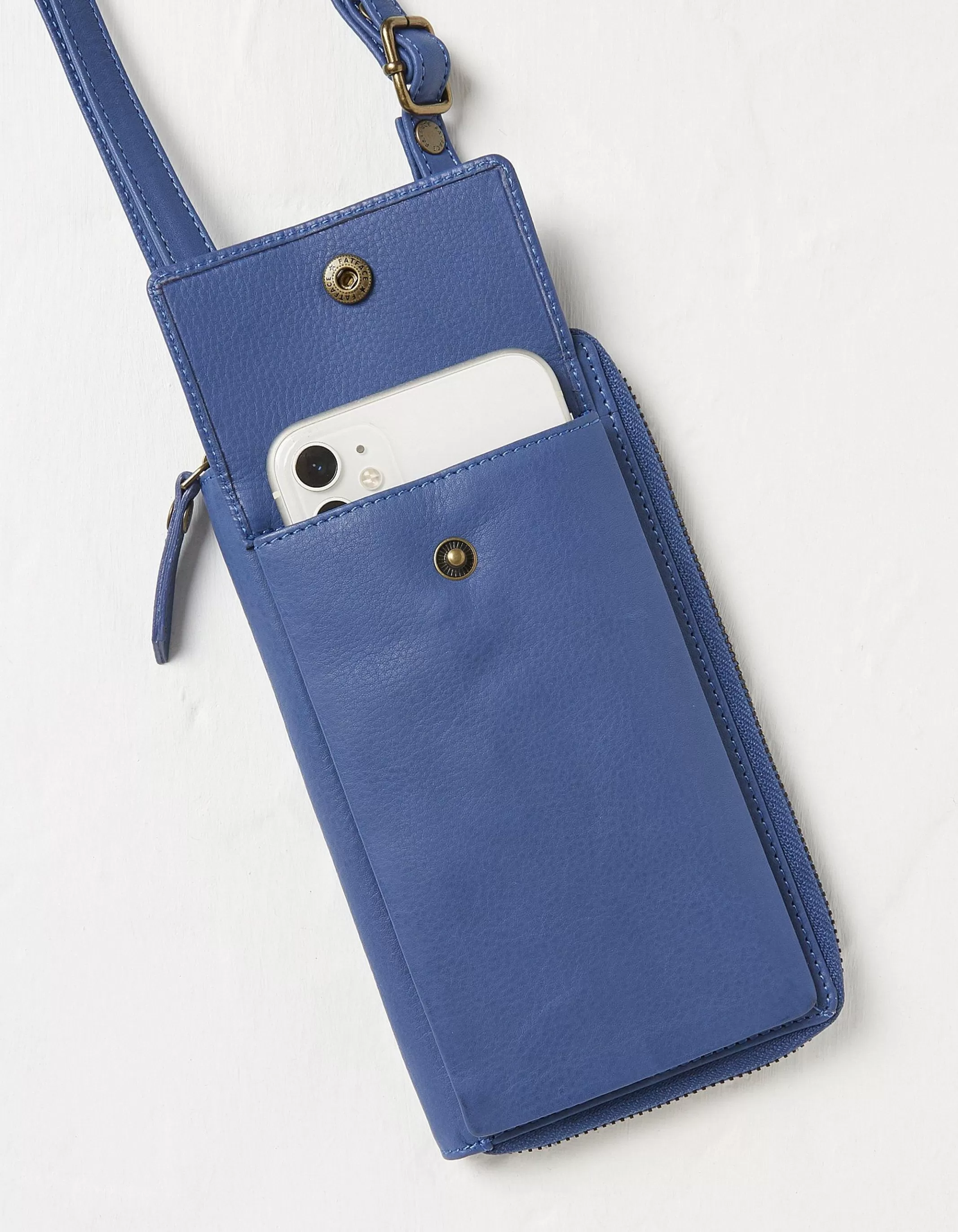 Store FatFace Louisa Phone Purse Blue