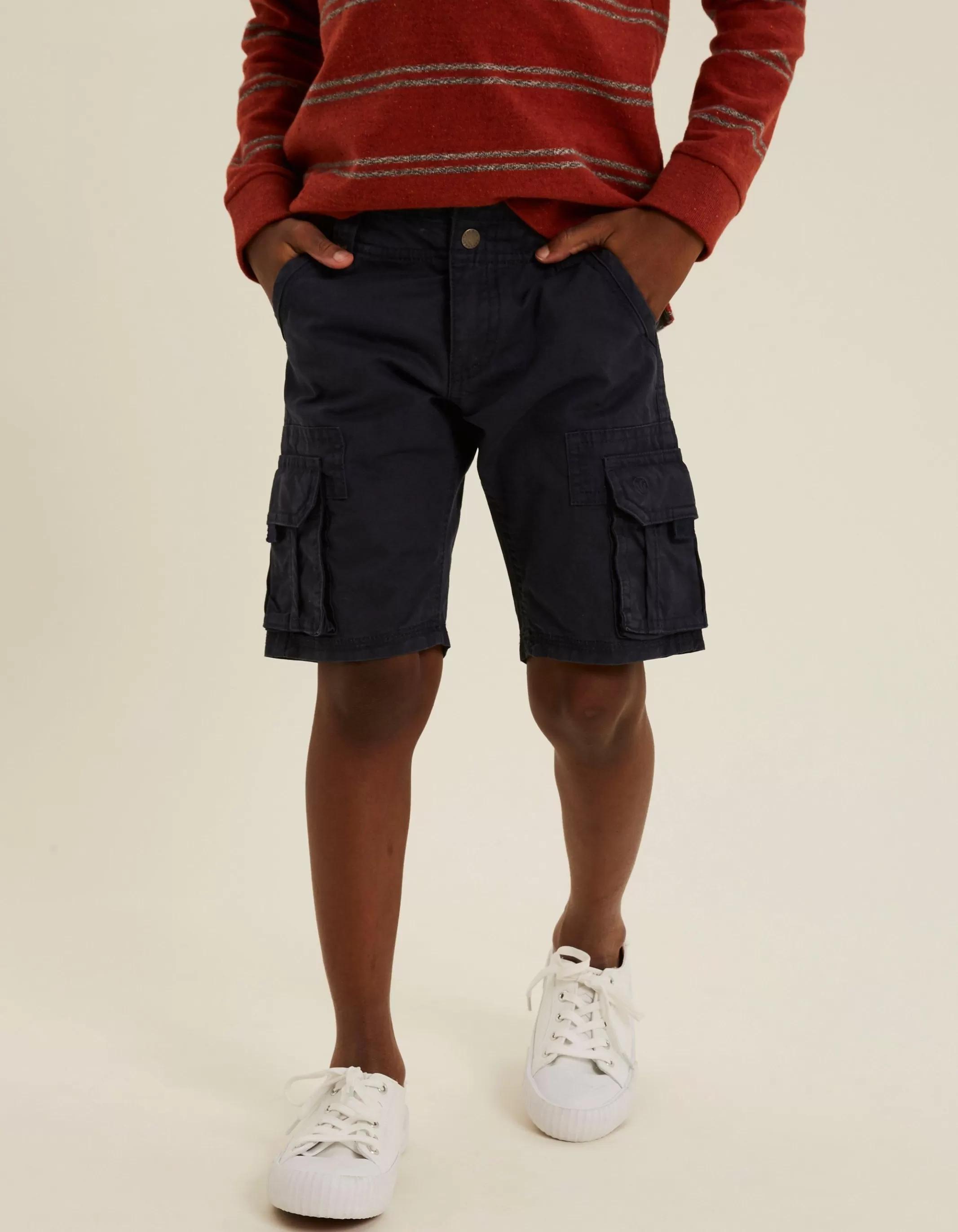 Store FatFace Lulworth Cargo Shorts Navy