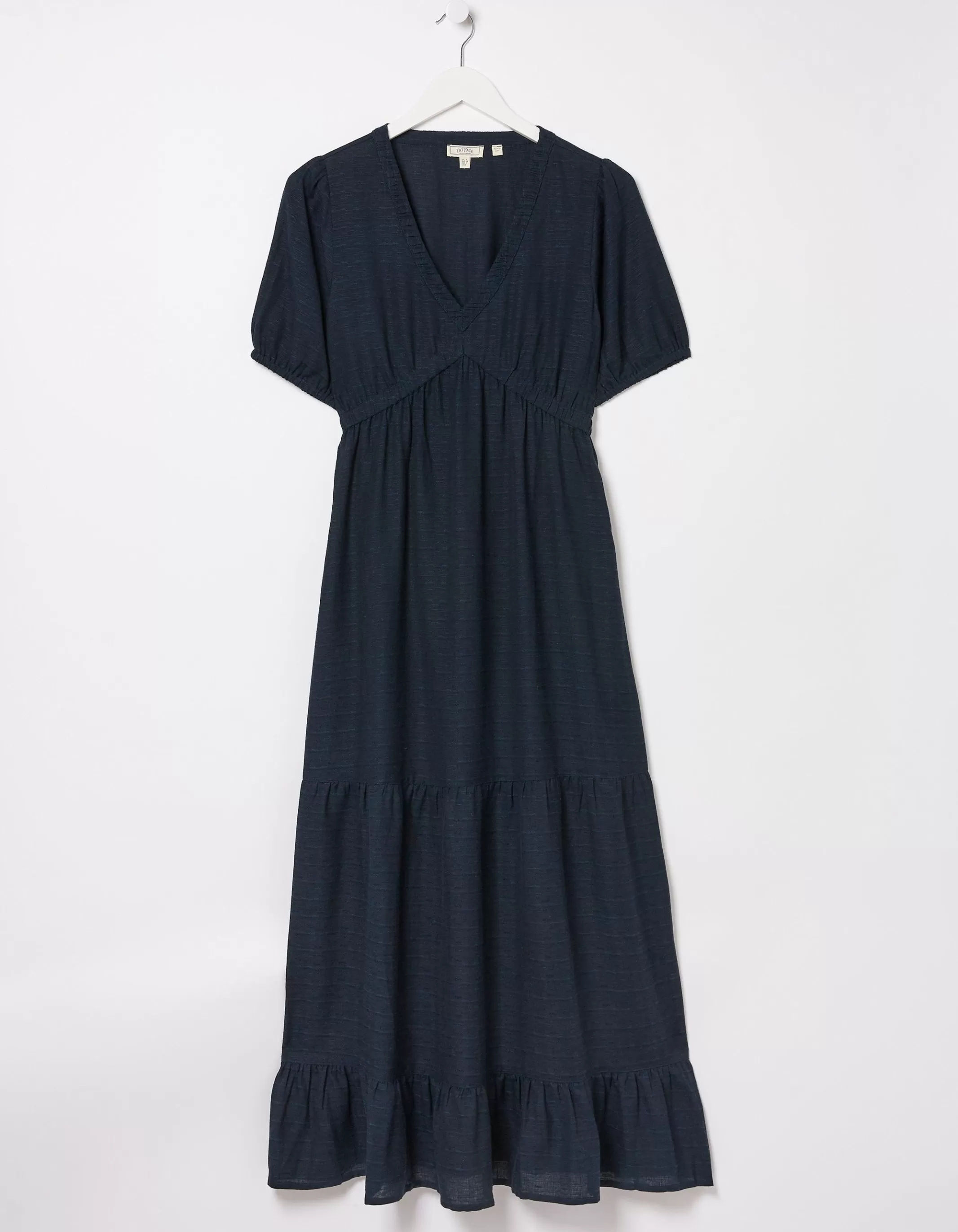 Cheap FatFace Priya Midi Dress Navy