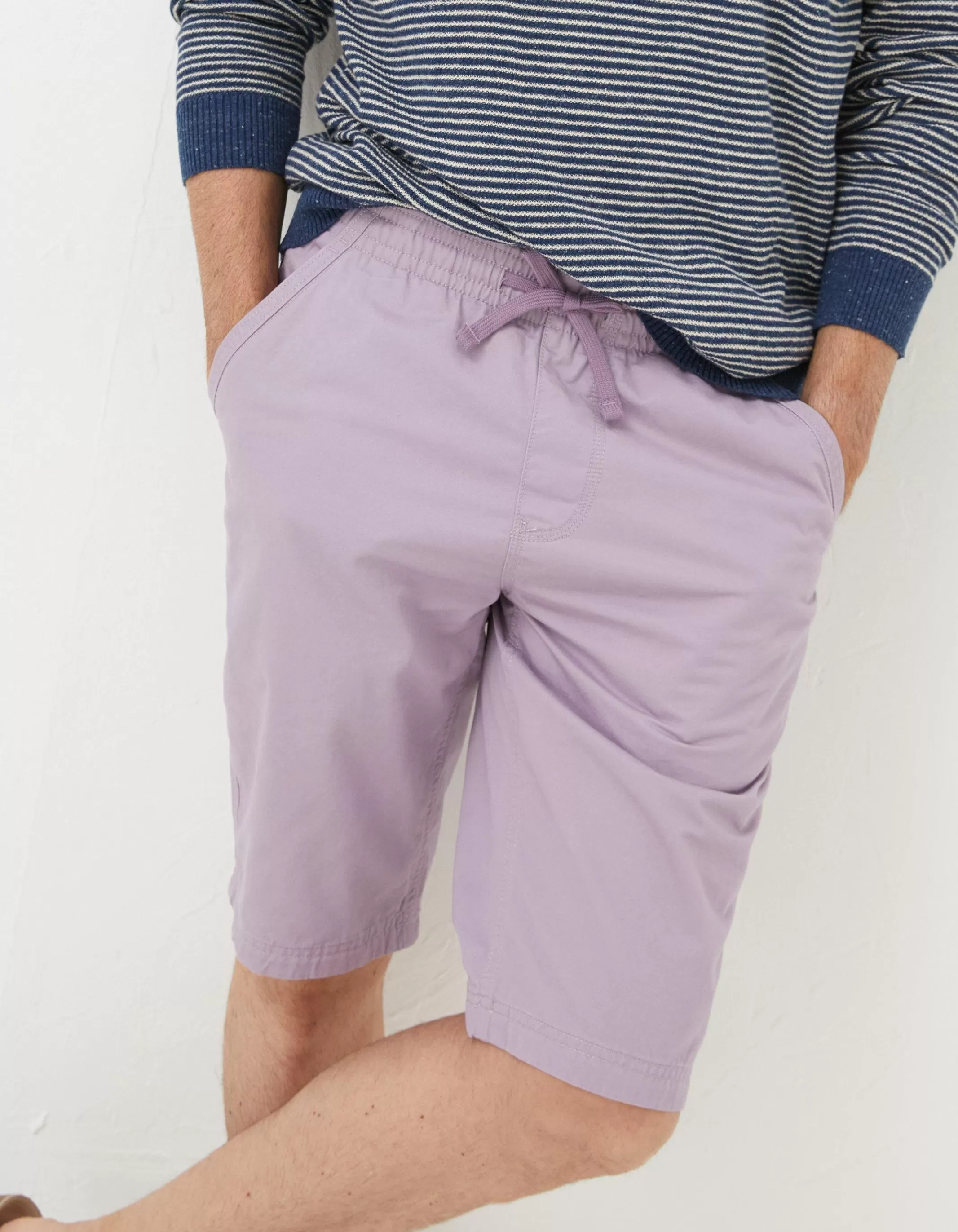Discount FatFace Seaton Pull On Shorts Lilac