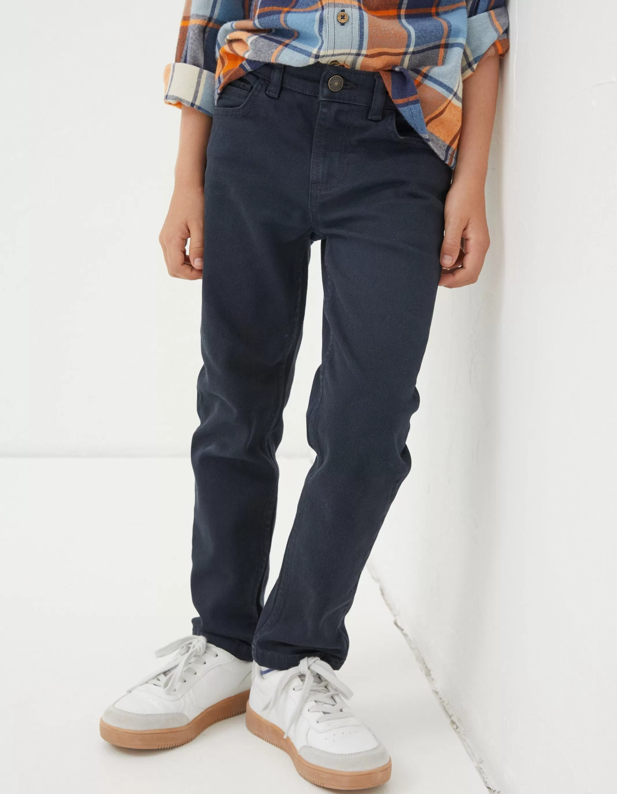 Cheap FatFace Seth Slim Jeans Navy