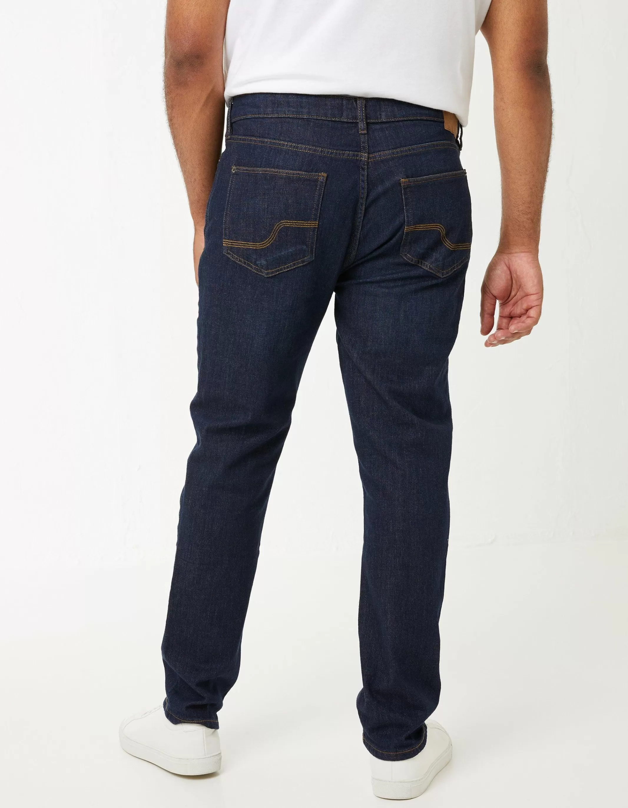 Best FatFace Slim Dark Vintage Wash Jeans Denim