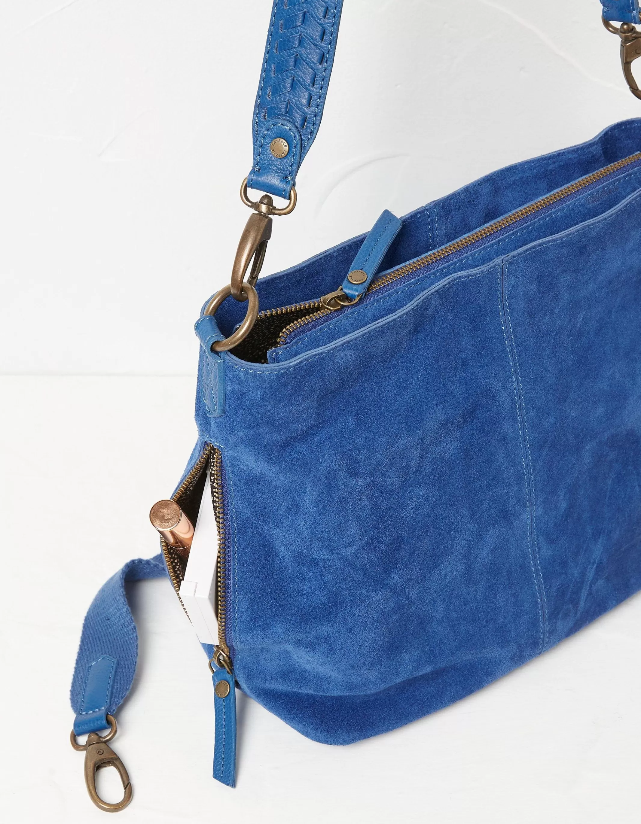 Hot FatFace The Valletta Shoulder Bag Blue